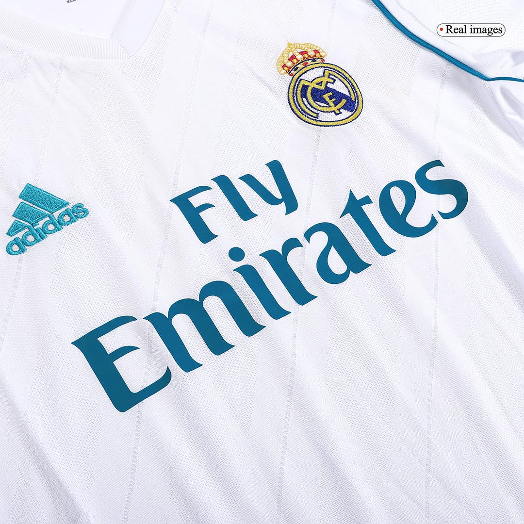 Camiseta Retro 2017/18 KROOS #8 Real Madrid Primera Equipación