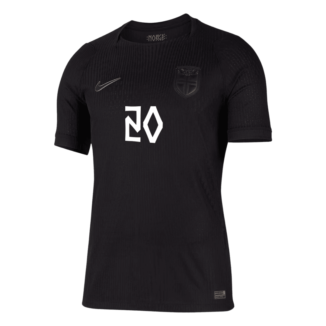 Camiseta Auténtica NUSA #20 Norway 2026 Segunda Equipación Copa del Mundo - Version Jugador