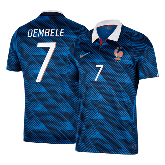 Camiseta DEMBÉLÉ #7 France 2026 Primera Equipación Copa del Mundo - Versión Hincha