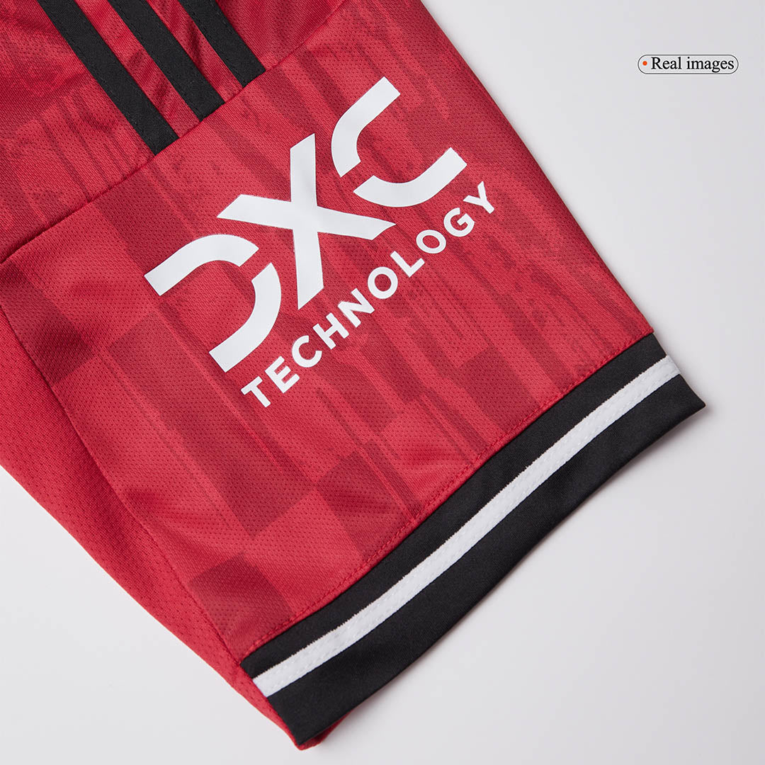 Conjunto Manchester United 2025/26 Primera Equipación-Camisetas Pasion Shop