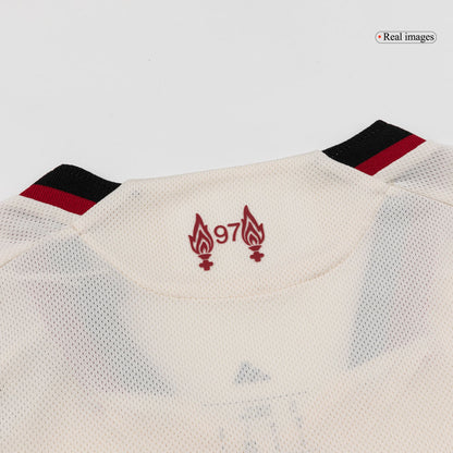 Camiseta Auténtica SZOBOSZLAI #8 Liverpool 2025/26 Segunda Equipación - Version Jugador