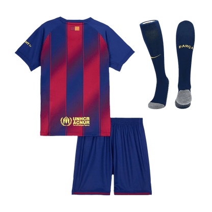 Miniconjunto Completo Barcelona 2025/26 Primera Equipación Niño-Camisetas Pasion Shop