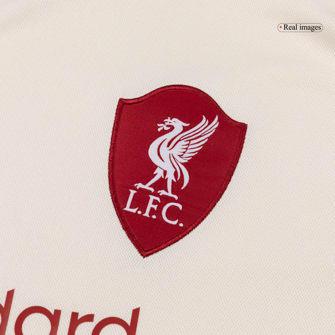 Camiseta SZOBOSZLAI #8 Liverpool 2025/26 Segunda Equipación - Versión Hincha
