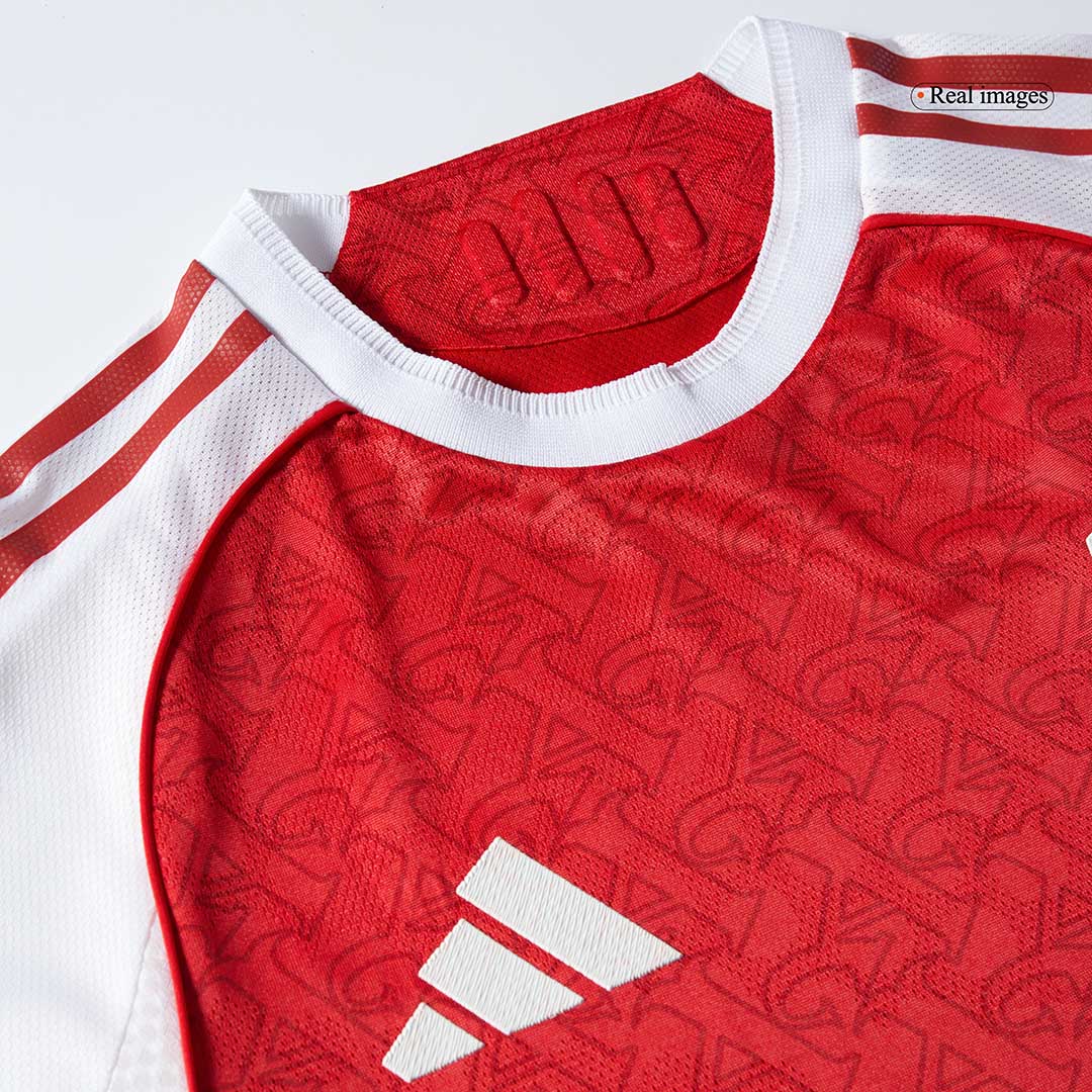 Conjunto Auténtico Arsenal 2025/26 Primera Equipación-Camisetas Pasion Shop