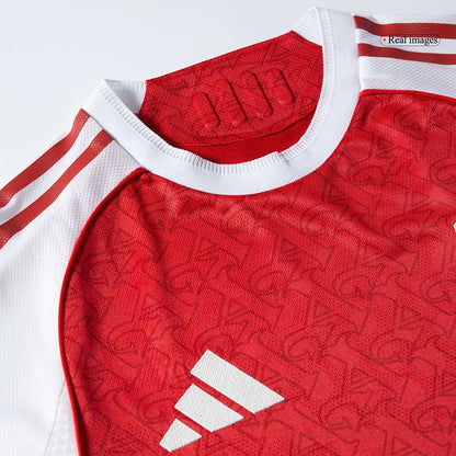 Conjunto Auténtico Arsenal 2025/26 Primera Equipación-Camisetas Pasion Shop