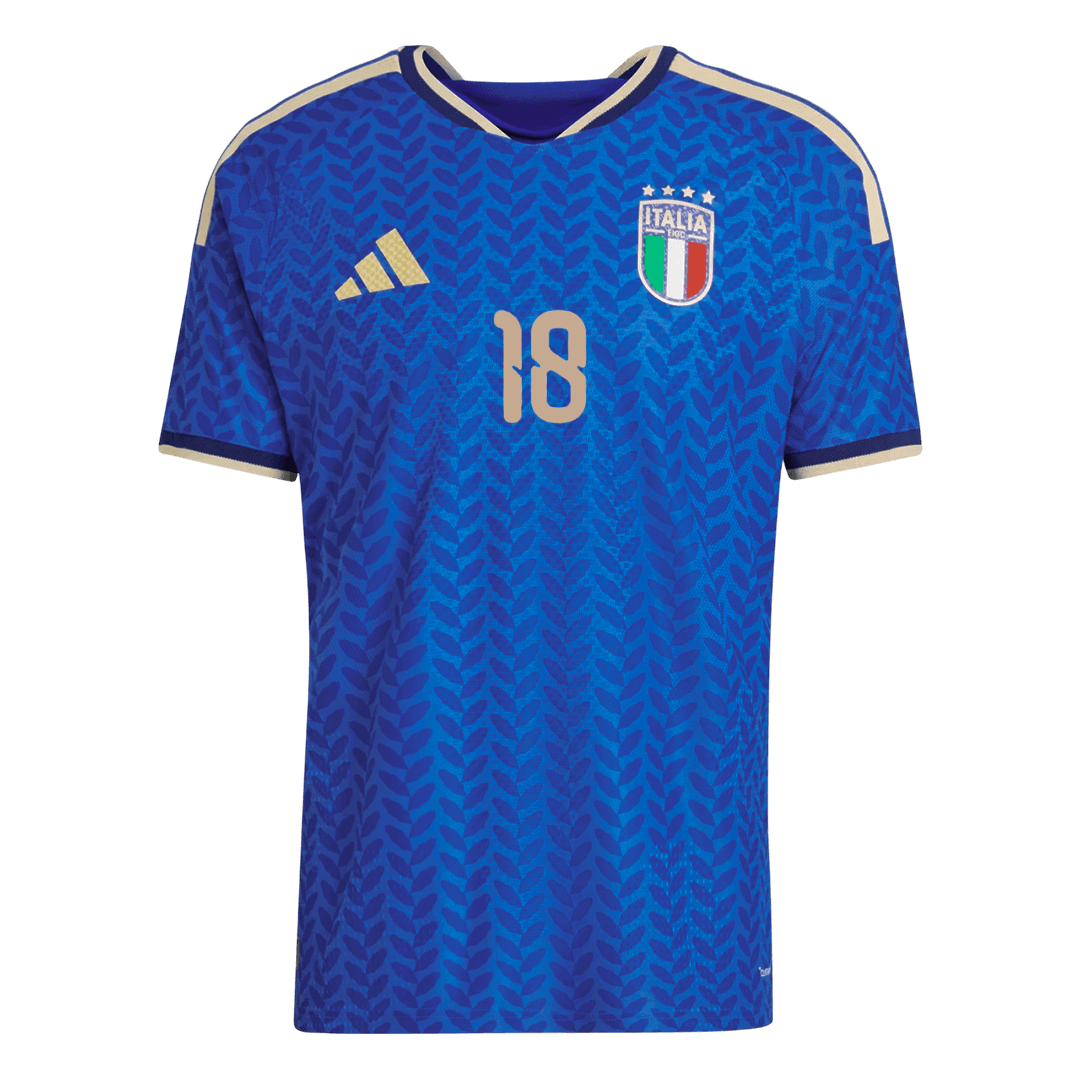 Camiseta Auténtica DARMIAN #13 Italy 2026 Primera Equipación Copa del Mundo - Version Jugador