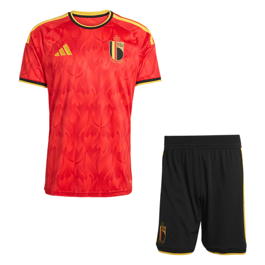 Conjunto Belgium 
2026 Primera Equipación Copa del Mundo camiseta de fútbol