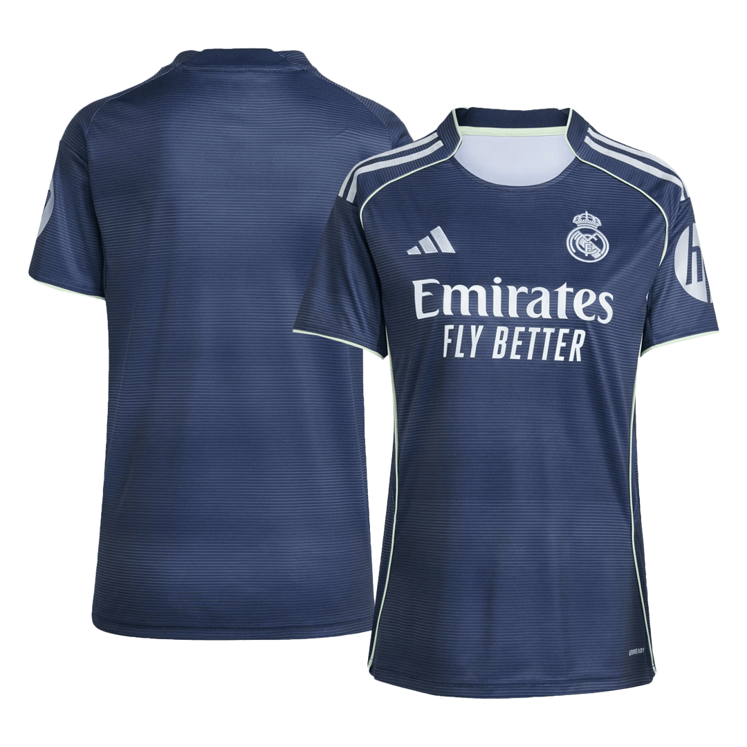 Camiseta Real Madrid 2025/26 Segunda Equipación Mujer - Versión Hincha-Camisetas Pasion Shop
