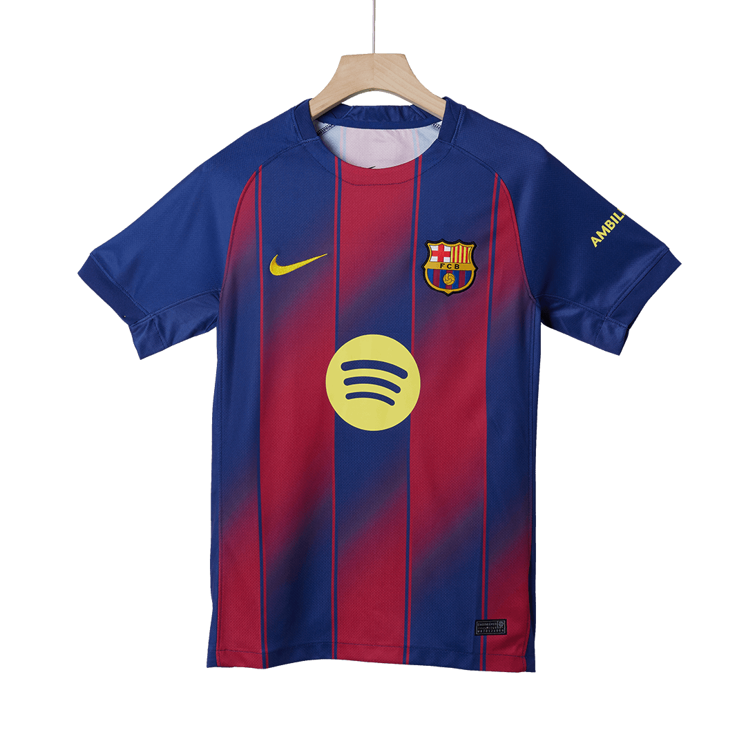 UCL Camiseta CUBARSÍ #2 Barcelona 2025/26 Primera Equipación-Versión Hincha-Camisetas Pasion Shop