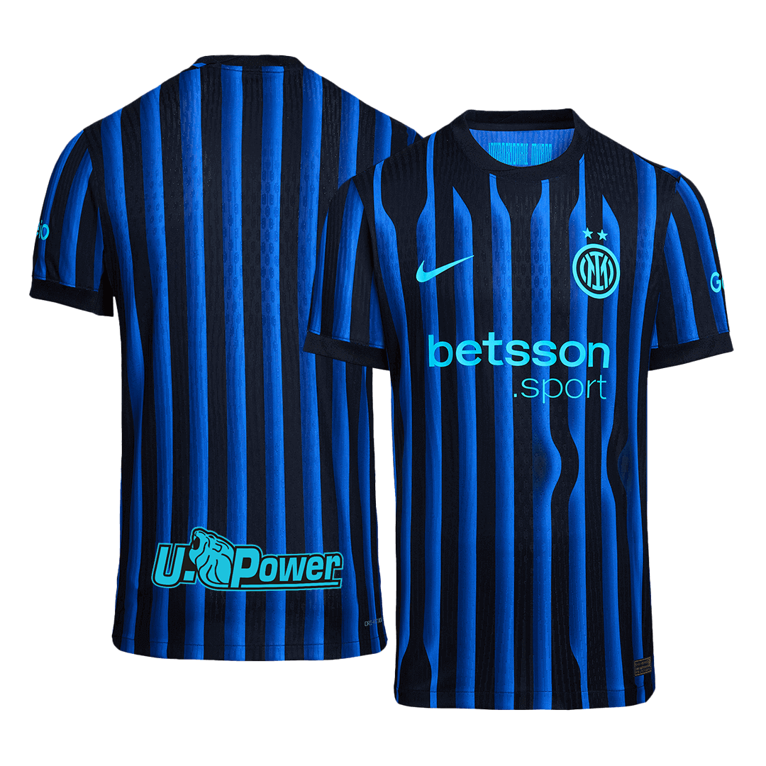Camiseta Auténtica Inter de Milán 2025/26 Primera Equipación-Versión Jugador-Camisetas Pasion Shop