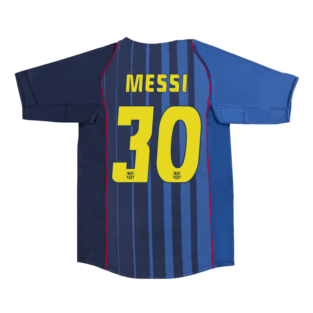 Camiseta Retro 2004/05 MESSI #30 Barcelona Segunda Equipación 2025/26