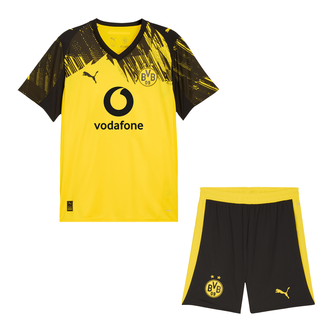 Conjunto Borussia Dortmund 
2025/26 Primera Equipación camiseta de fútbol