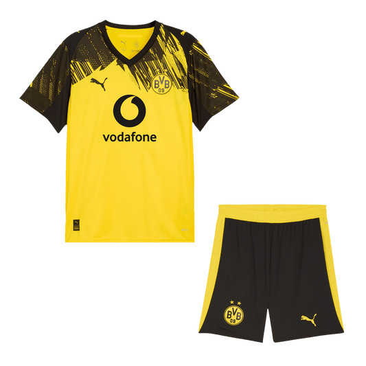 Conjunto Borussia Dortmund 
2025/26 Primera Equipación camiseta de fútbol