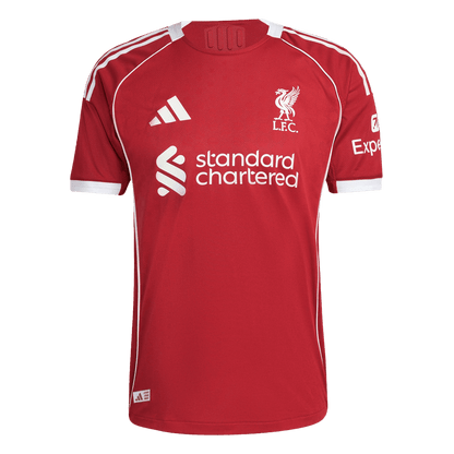 Camiseta Auténtica GAKPO #18 Liverpool 2025/26 Primera Equipación - Version Jugador