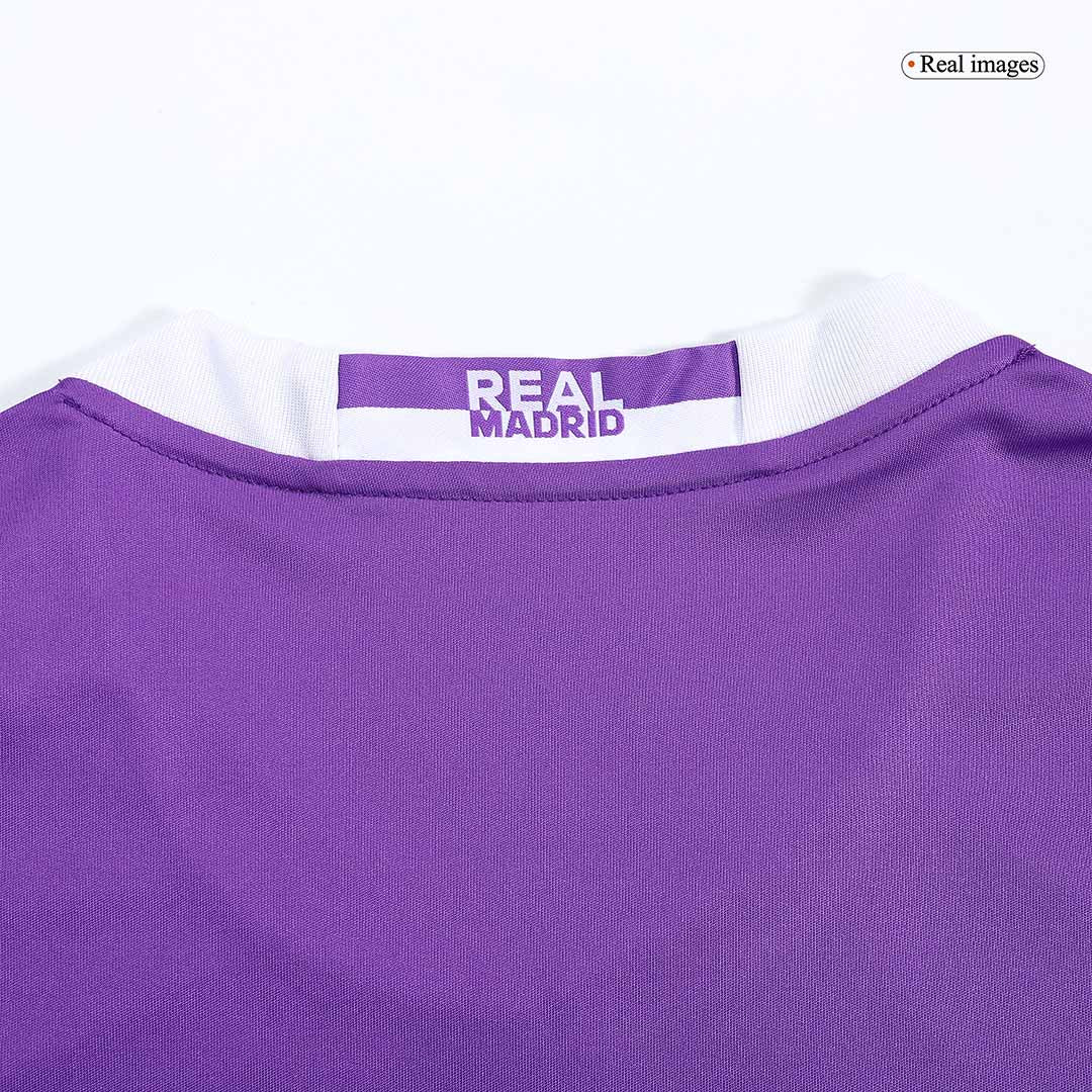 Camiseta Retro 2016/17 Kroos #8 Real Madrid Manga Larga