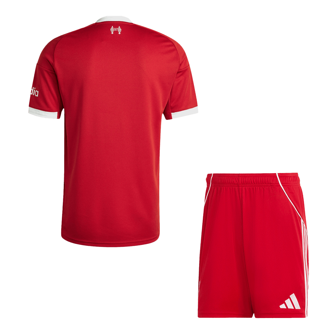 Conjunto Liverpool 2025/26 Primera Equipación-Camisetas Pasion Shop