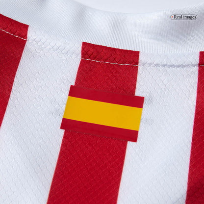 Conjunto Infantil Completo Atlético Madrid 2025/26 Primera Equipación-Camisetas Pasion Shop