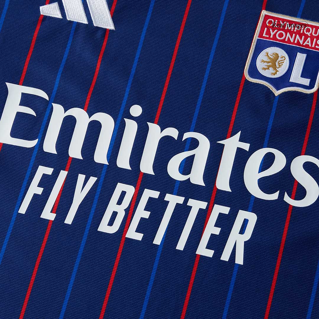 Camiseta Olympique Lyonnais 2025/26 Segunda Equipación - Versión Hincha