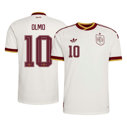 Camiseta Auténtica OLMO #10 Spain 2026 Segunda Equipación Copa del Mundo - Version Jugador