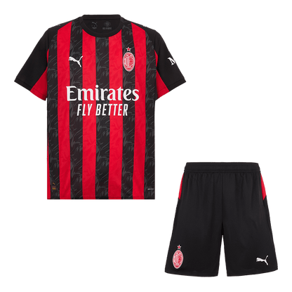 Calidad Premium Conjunto AC Milan 2025/26 Primera Equipación (Camiseta + Pantalón Corto)