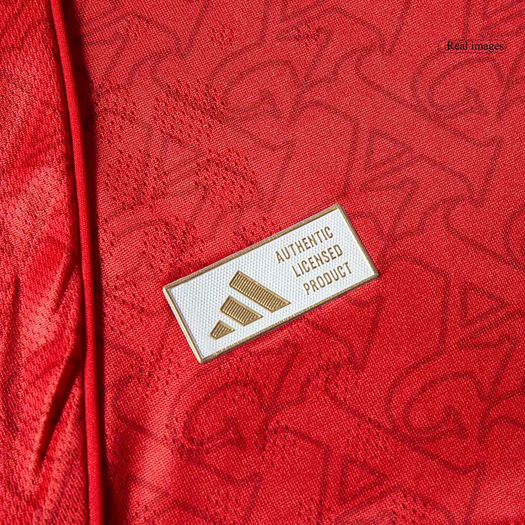 Camiseta Auténtica SALIBA #2 Arsenal 2025/26 Primera Equipación - Version Jugador