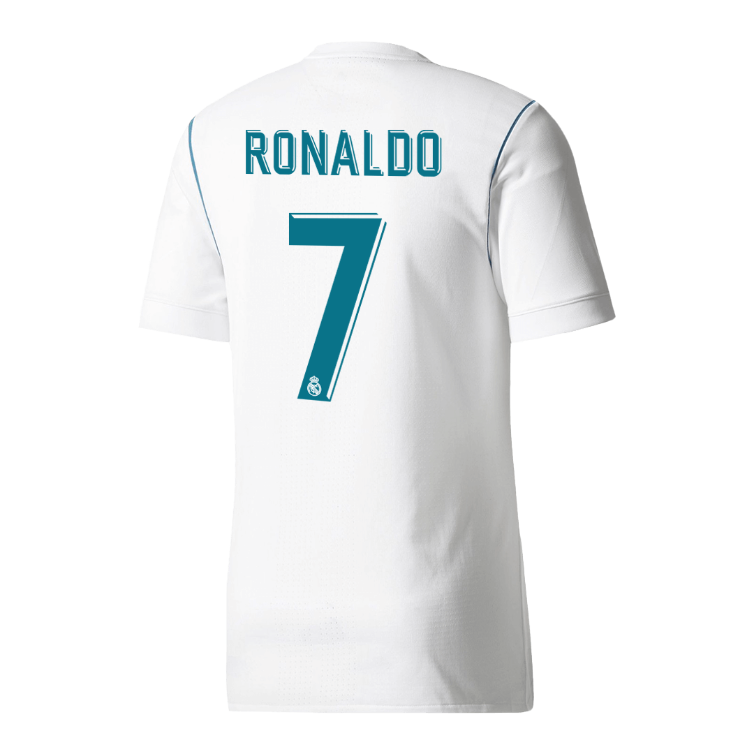 Camiseta Retro 2017/18 RONALDO #7 Real Madrid Primera Equipación 2025/26
