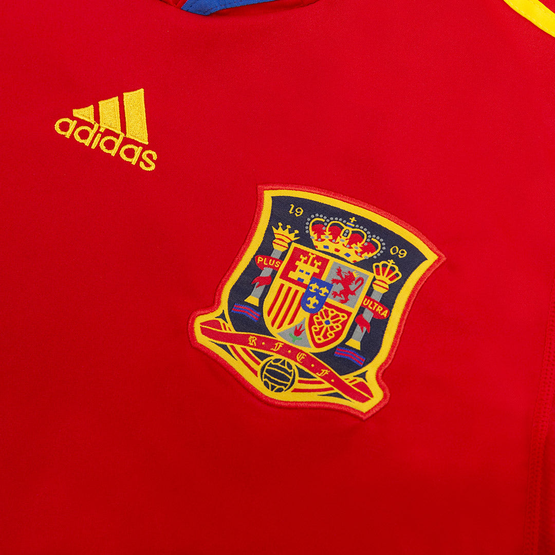 Retro 2010 A. INIESTA #6 Spain Primera Equipación Copa del Mundo