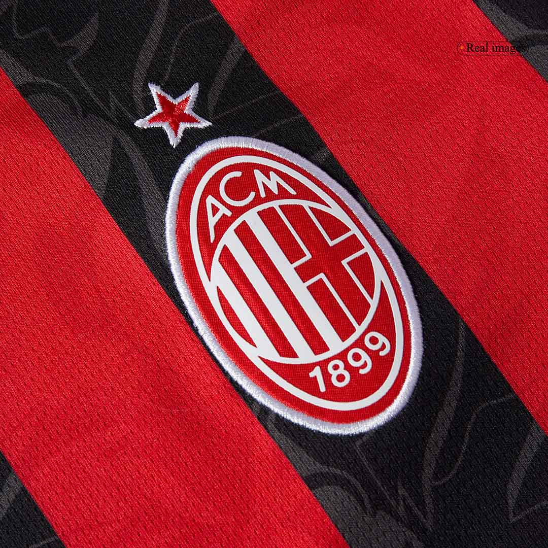Conjunto AC Milan 2025/26 Primera Equipación (Camiseta + Pantalón Corto)-Camisetas Pasion Shop