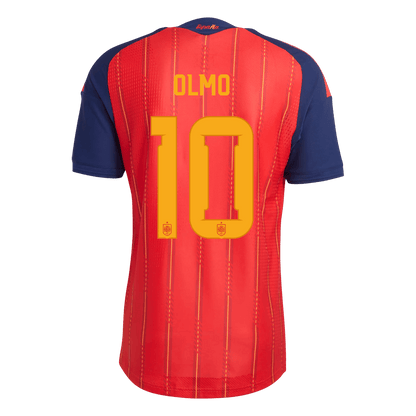 Camiseta Auténtica OLMO #10 Spain 2026 Primera Equipación Copa del Mundo - Version Jugador
