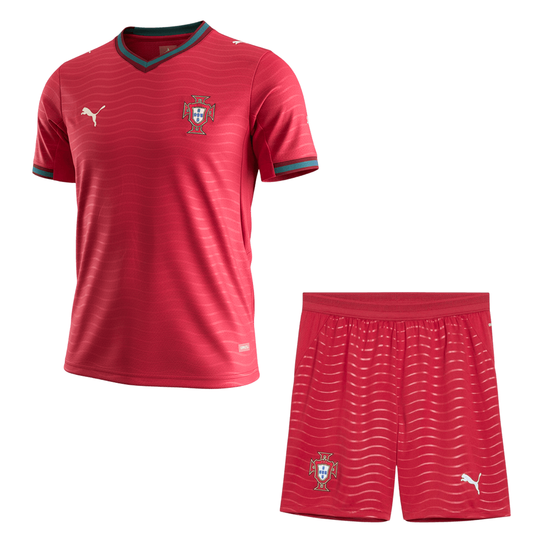 Conjunto Portugal 
2026 Primera Equipación Copa del Mundo camiseta de fútbol