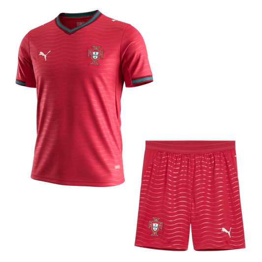 Conjunto Portugal 
2026 Primera Equipación Copa del Mundo camiseta de fútbol