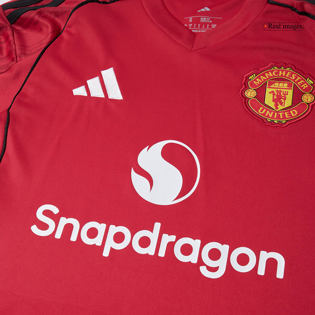 Conjunto Manchester United 2025/26 Primera Equipación-Camisetas Pasion Shop