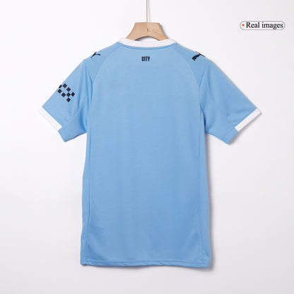 Camiseta DE BRUYNE #17 Manchester City 2025/26 Primera Equipación-Versión Hincha (Calidad Premium)-Camisetas Pasion Shop