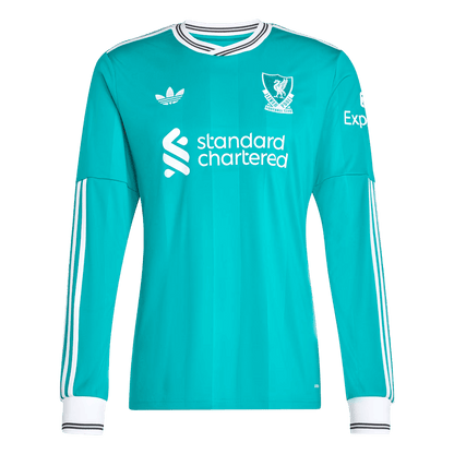 Manga Larga Liverpool 2025/26 Tercera Equipación -Versión Hincha camiseta de fútbol