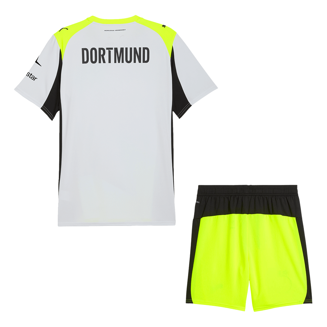 Conjunto Borussia Dortmund 2025/26 Segunda Equipación
