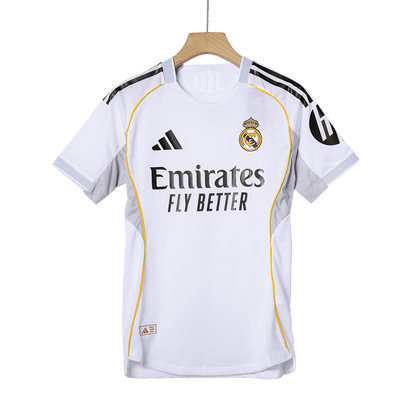 Camiseta Auténtica MBAPPÉ #10 Real Madrid 2025/26 Primera Equipación-Versión Jugador