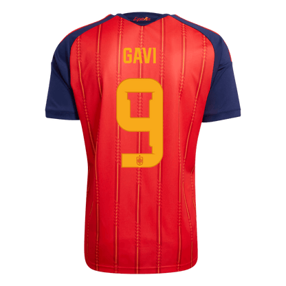 Camiseta GAVI #9 Spain 2026 Primera Equipación Copa del Mundo - Version Hincha - Calidad premium