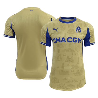 Camiseta Auténtica Marseille 2025/26 Cuarta Equipación - Version Jugador