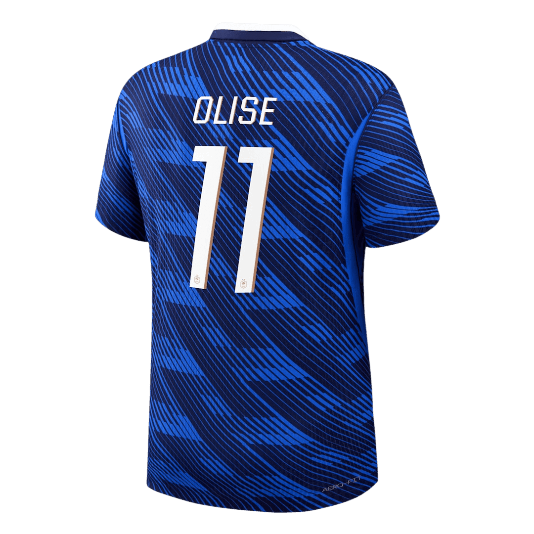 Camiseta Auténtica OLISE #11 France 2026 Primera Equipación Copa del Mundo - Version Jugador