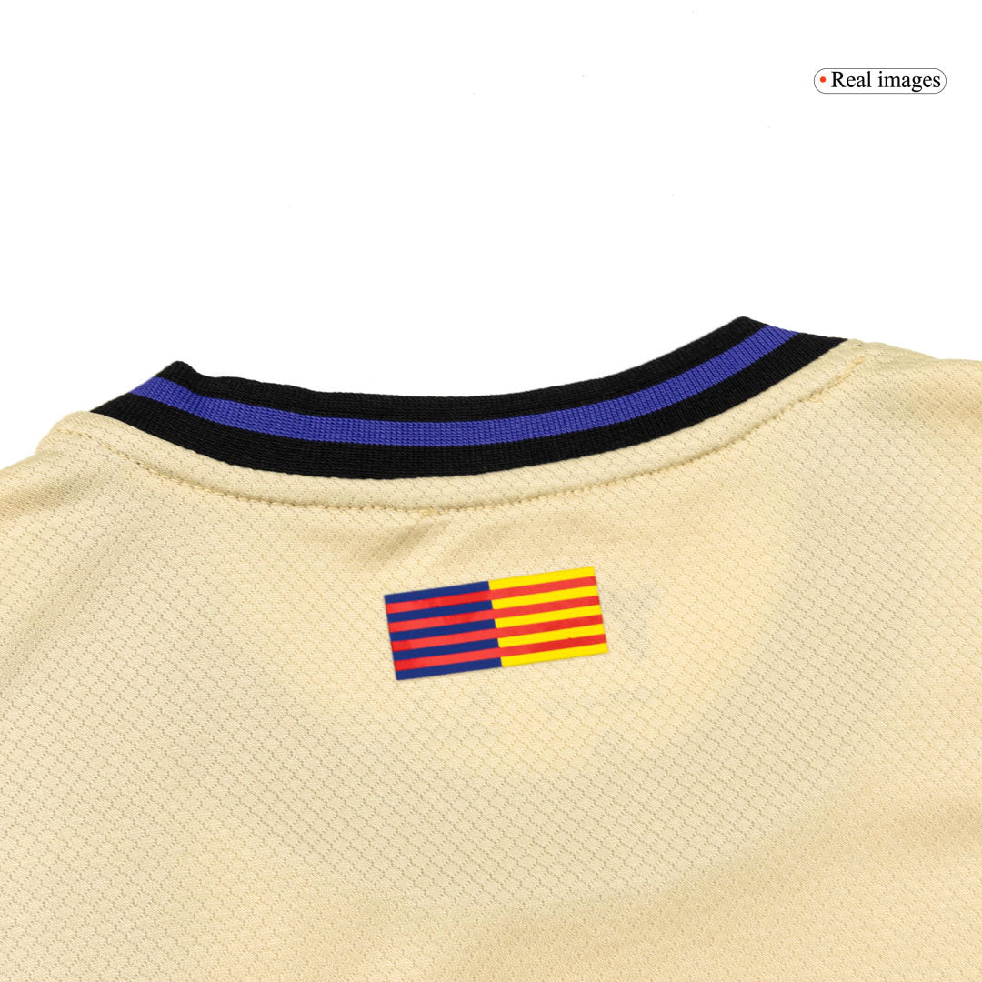 Conjunto Infantil Completo Barcelona 2025/26 Segunda Equipación Kids-Camisetas Pasion Shop