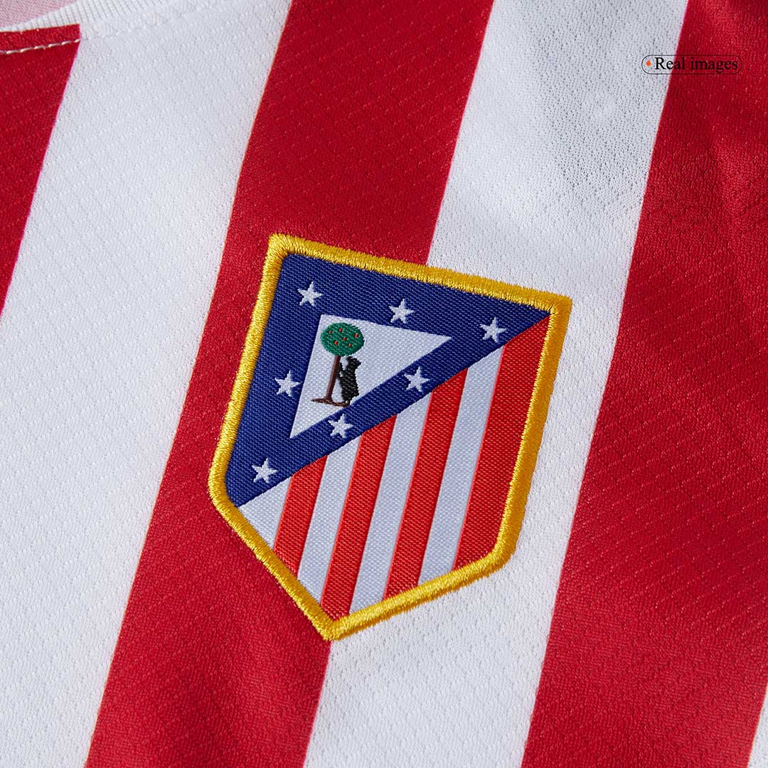 Conjunto Infantil Completo Atlético Madrid 2025/26 Primera Equipación-Camisetas Pasion Shop