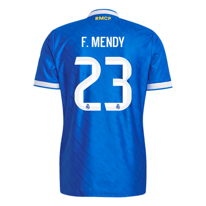 Camiseta Auténtica F. MENDY #23 Real Madrid 2025/26 Tercera Equipación - Version Jugador