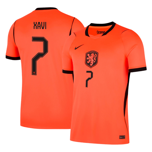 Camiseta XAVI #7 Netherlands 2026 Primera Equipación Copa del Mundo - Versión Hincha