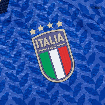 Camiseta Auténtica RASPADORI #11 Italy 2026 Primera Equipación Copa del Mundo - Version Jugador