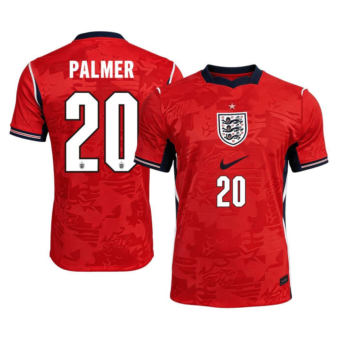 Camiseta PALMER #20 England 2026 Segunda Equipación Copa del Mundo - Versión Hincha