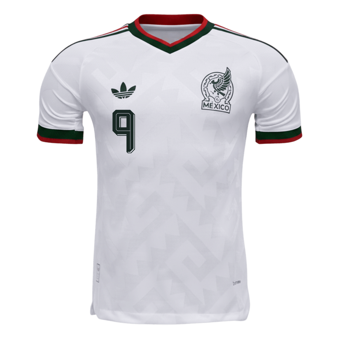 Camiseta Auténtica RAÚL #9 Mexico 2026 Segunda Equipación Copa del Mundo - Version Jugador