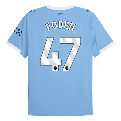 Camiseta FODEN #47 Manchester City 2025/26 Primera Equipación-Versión Hincha