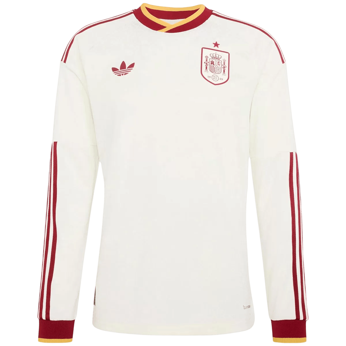 Manga Larga Spain 2026 Segunda Equipación Copa del Mundo - Version Hincha