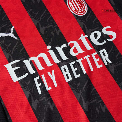 Conjunto AC Milan 2025/26 Primera Equipación (Camiseta + Pantalón Corto)-Camisetas Pasion Shop