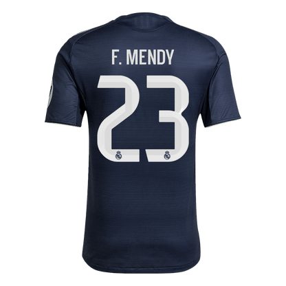 Camiseta Auténtica F.MENDY #23 Real Madrid 2025/26 Segunda Equipación - Version Jugador